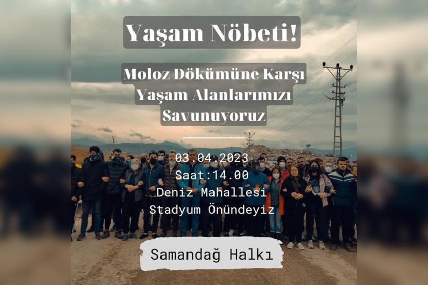 Hatay Ekoloji Platformu moloz dökümüne karşı yaşam nöbeti çağrısı yaptı