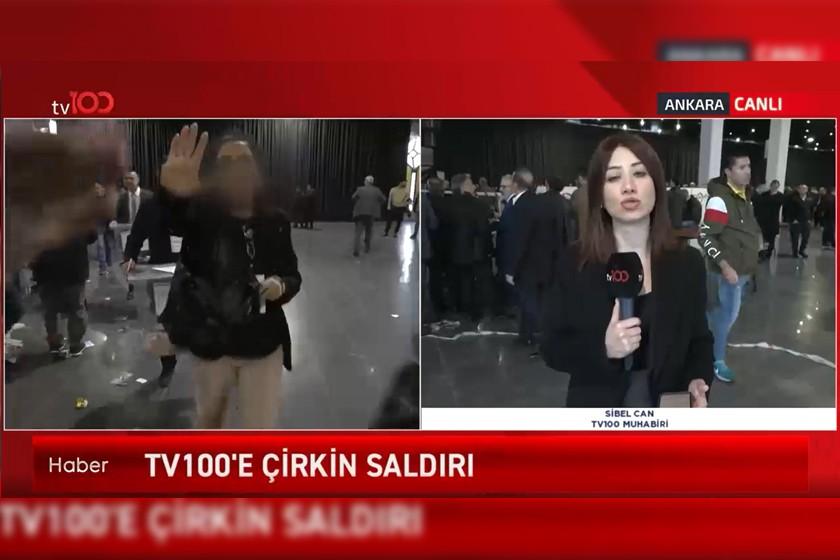 tv100 yayınından ekran görüntüsü alınmıştır