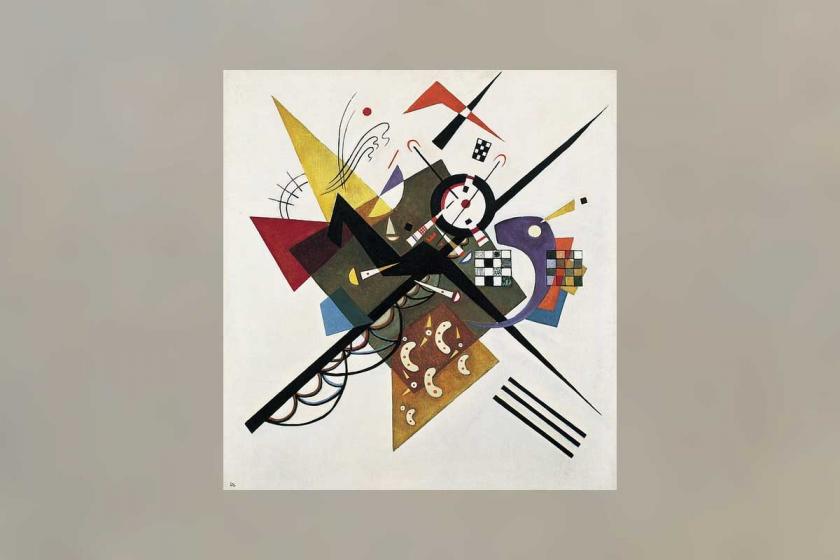 Wassily Kandinsky'nin 'Beyaz Zemin Üzerine II' tablosu