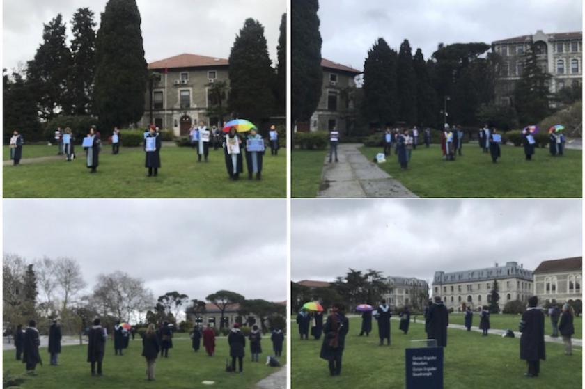 Boğaziçi akademisyen nöbeti