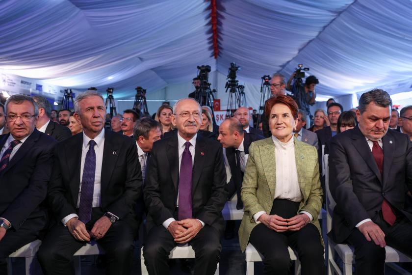 Kemal Kılıçdaroğlu, Meral Akşener ve Mansur Yavaş