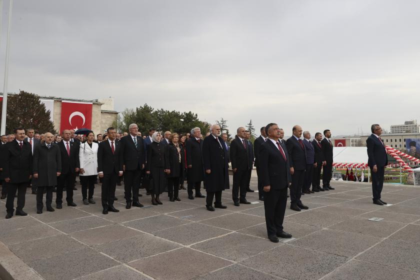 Anıtkabir'de 23 Nisan töreni düzenlendi