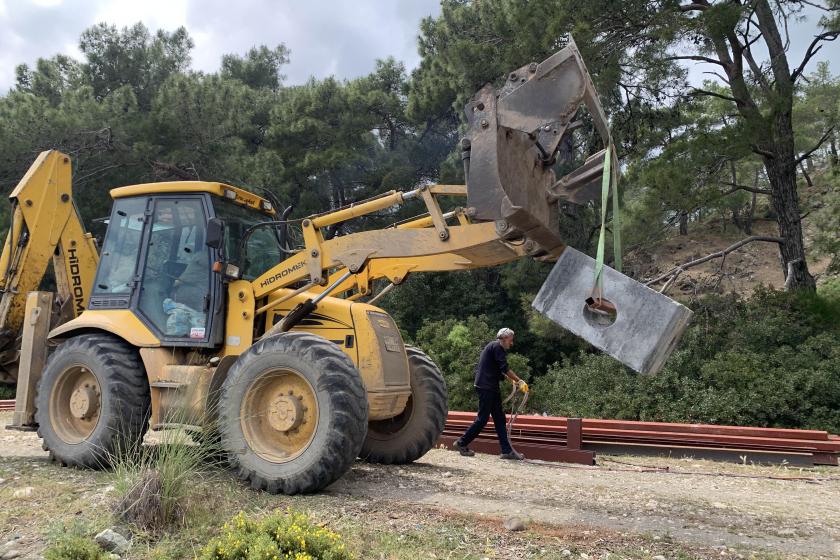 Phaselis'te 'yürütmeyi durdurma' kararına rağmen inşaat sürüyor 