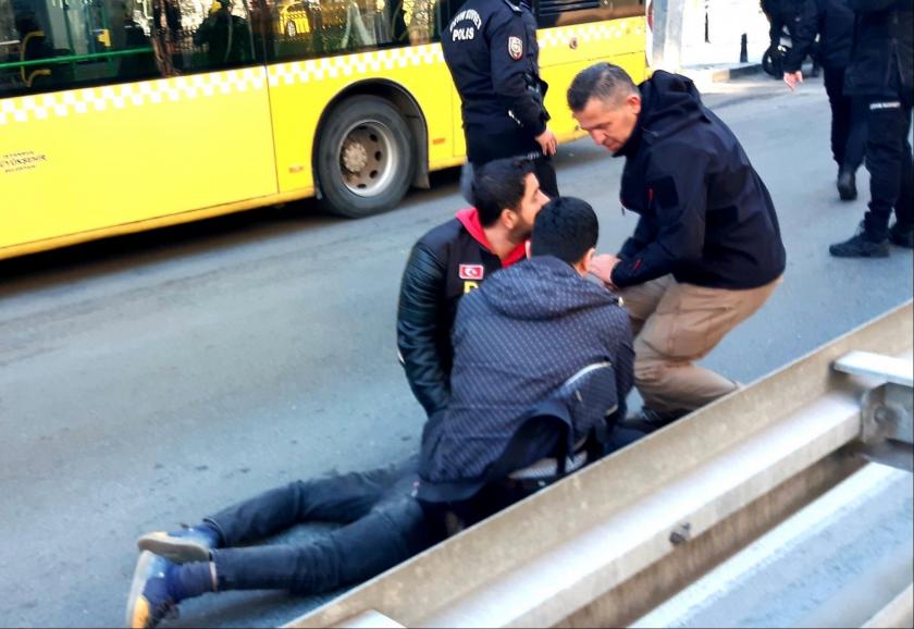 Taksim'de 1 Mayıs gözaltısı