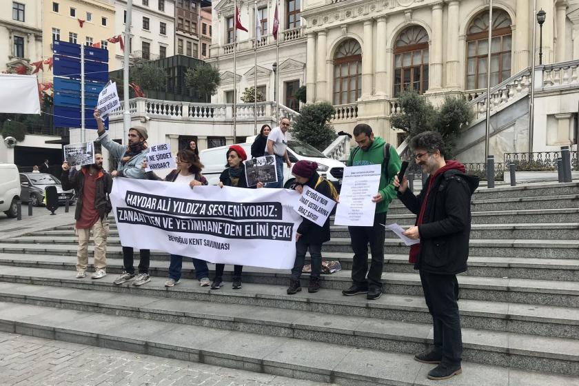 Beyoğlu Kent Savunması Fransız Yetimhanesi açıklaması