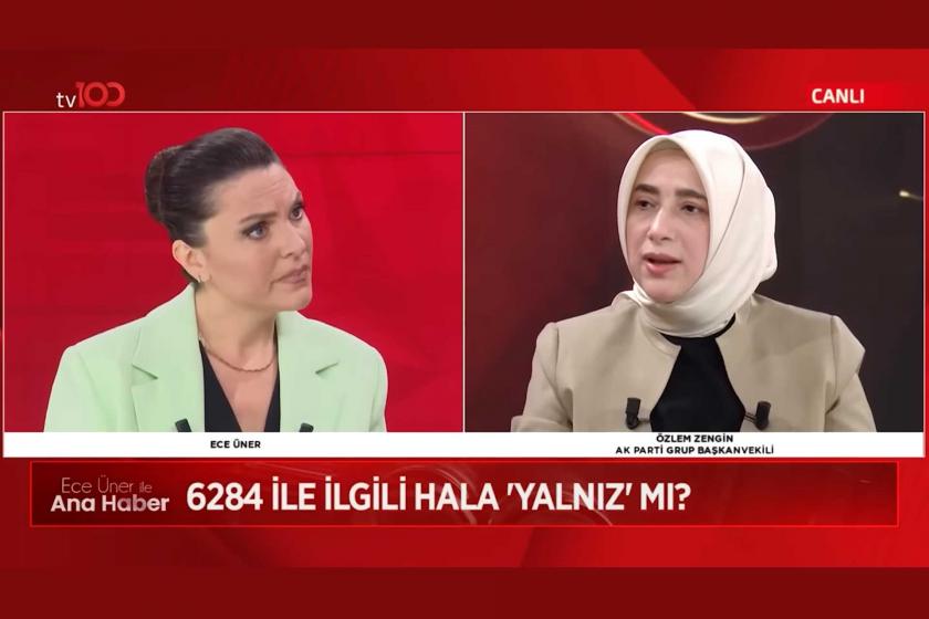 Özlem Zengin, Ece Üner'in sorularını yanıtlarken