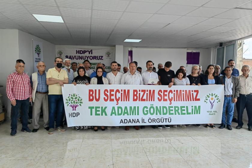 Yeşil Sol Parti ve HDP Adan İl örgütü