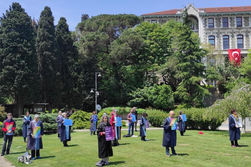 Boğaziçi akademisyen nöbeti