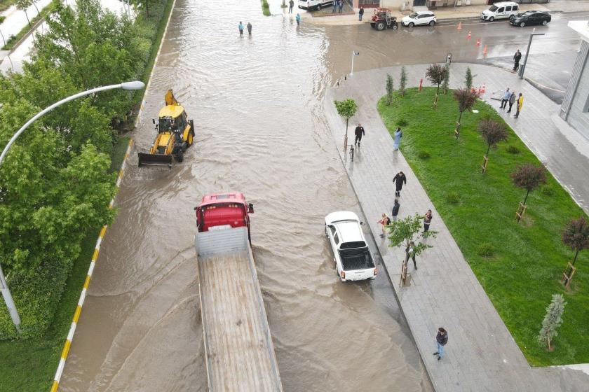 Çorum'da su baskını