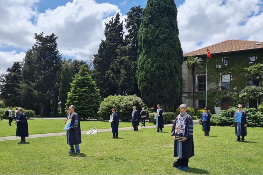 Boğaziçi akademisyen nöbeti