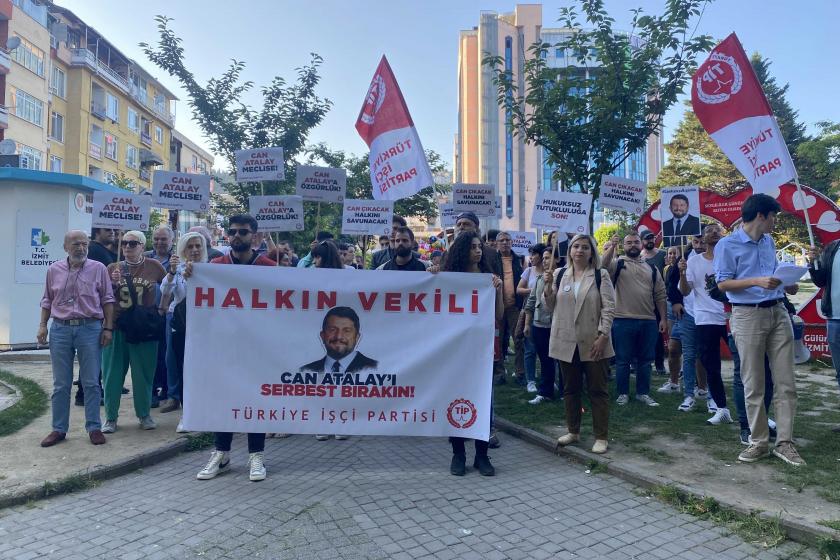 Kocaeli'de Can Atalay eylemi