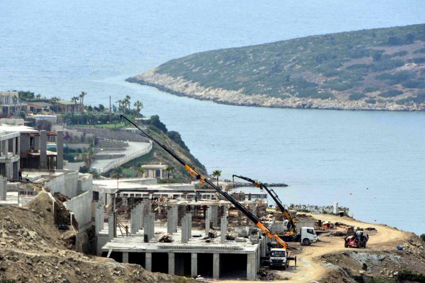 Bodrum'da inşaat yasağına rağmen inşaatlar sürüyor  