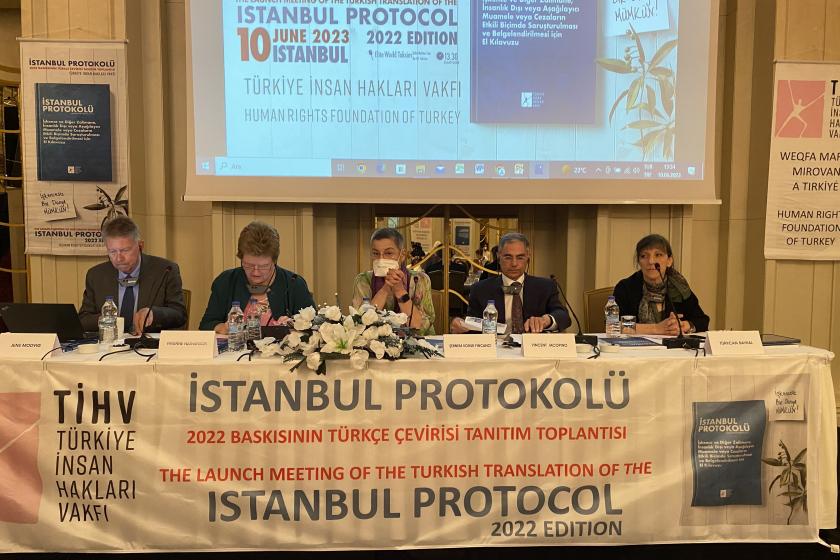 TİHV İstanbul Protokolü tanıtımı