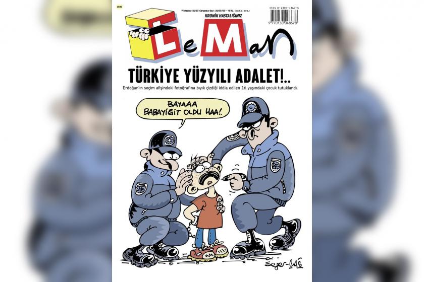 Leman Dergisi kapağı