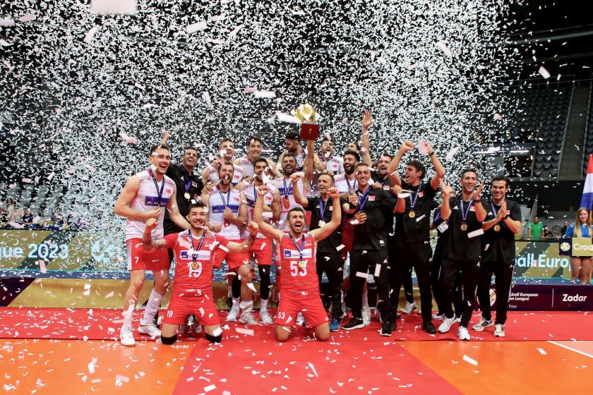 A Milli Erkek Voleybol Takımı, 2023 CEV Avrupa Ligi şampiyonu oldu