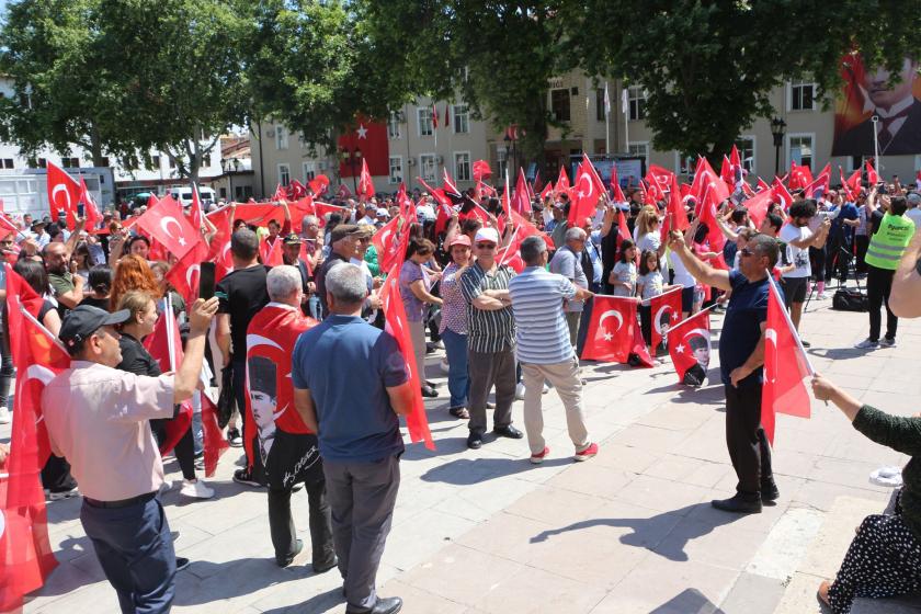 Günçalı köylülerinin Tokat Valiliği önündeki eylemi