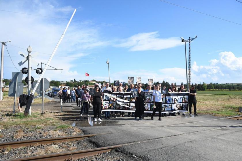 Çorlu tren kazasında hayatını kaybedenlerin anılması 