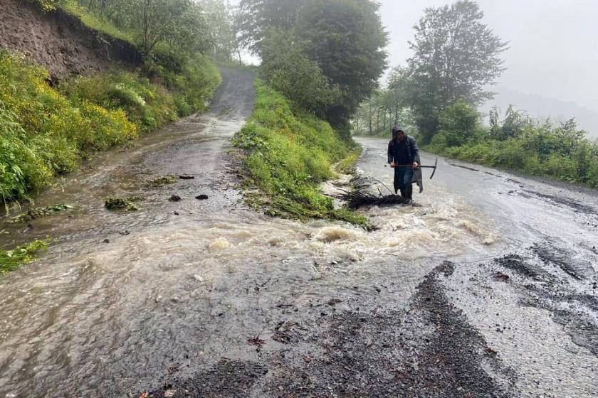 Ordu'da heyelan