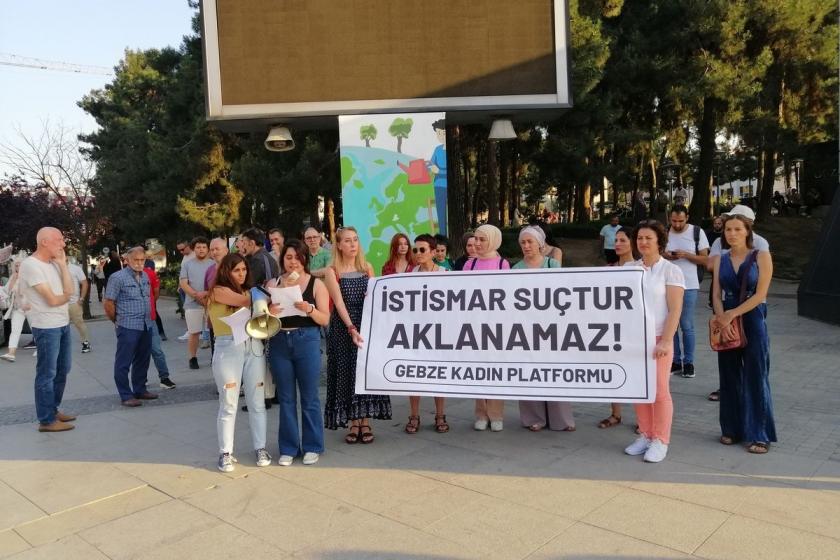 Gebze Kadın Platformu basın açıklaması