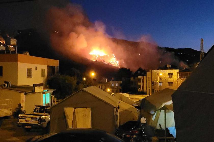 Hatay Belen'deki orman yangını