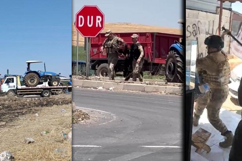 Urfa'da gözaltına alınan çiftçiler