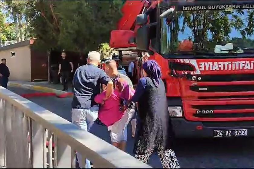 Bakırköy Dr. Sadi Konuk Eğitim ve Araştırma Hastanesinde yangın