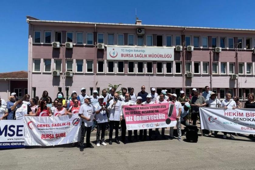 Bursa'da sağlık meslek örgütlerinin ASM açıklaması