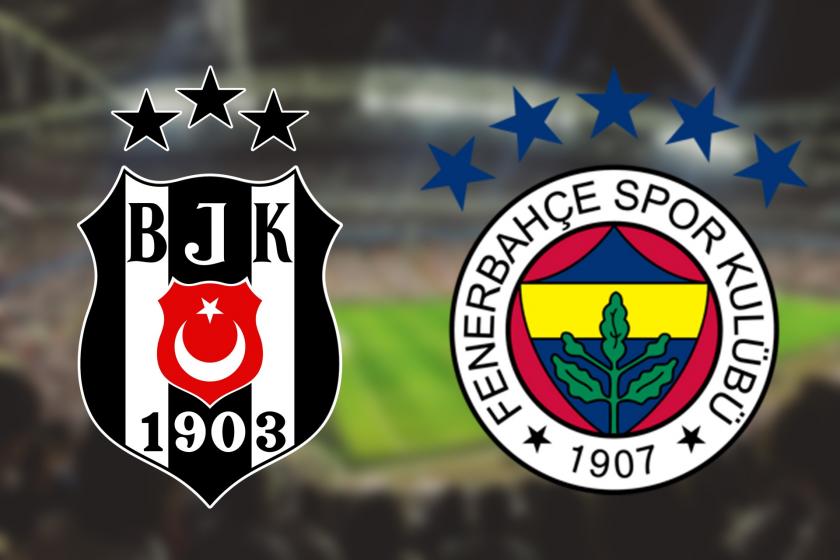 Beşiktaş ve Fenerbahçe logoları