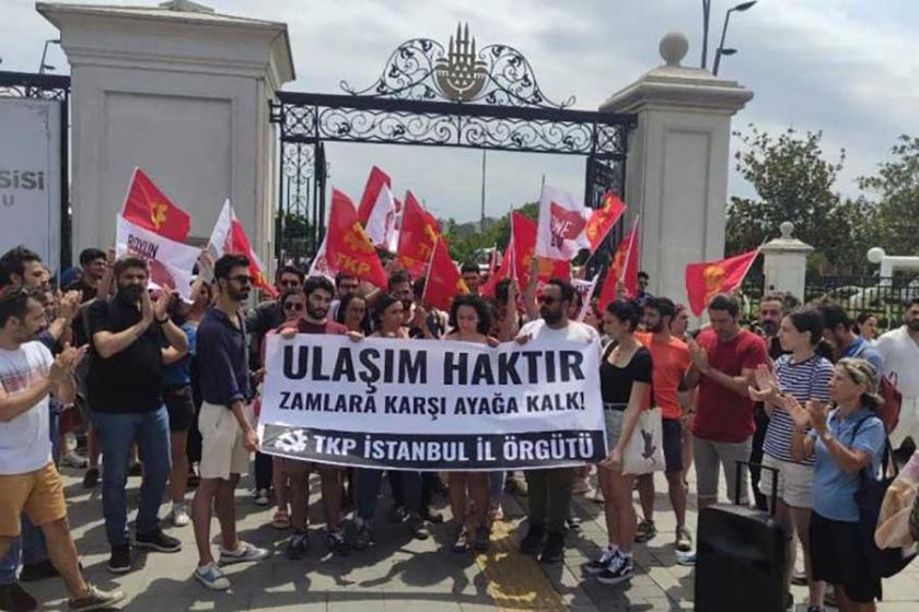 TKP İstanbul İl Örgütünün ulaşım eylemi