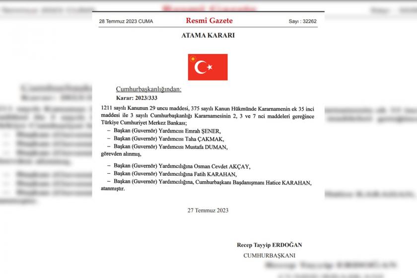 Resmi Gazete'de yayımlanan karar