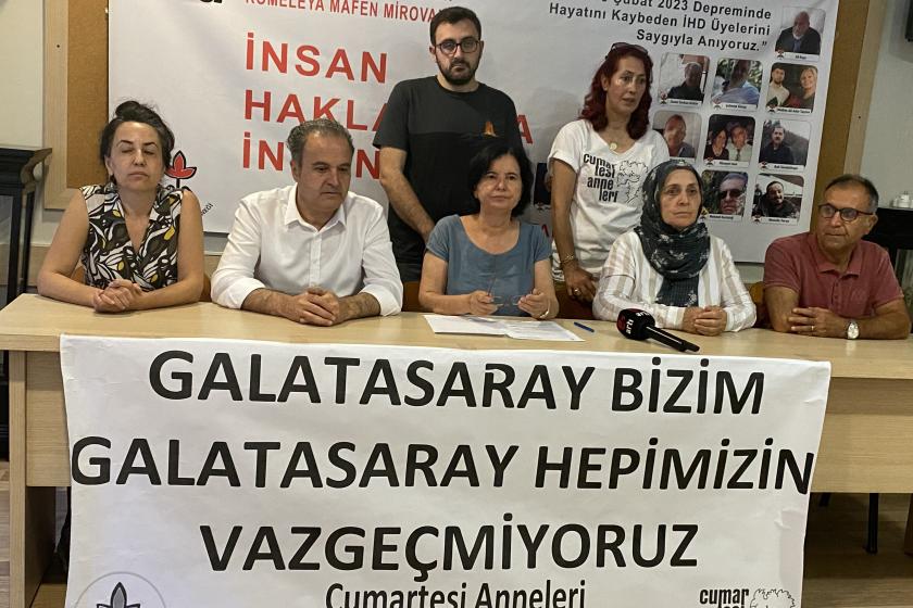 Cumartesi Anneleri'ne yönelik müdahale İHD binasında protesto edildi