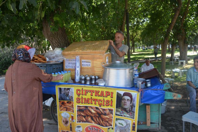 Diyarbakırlı simitçi Cengiz Karaman