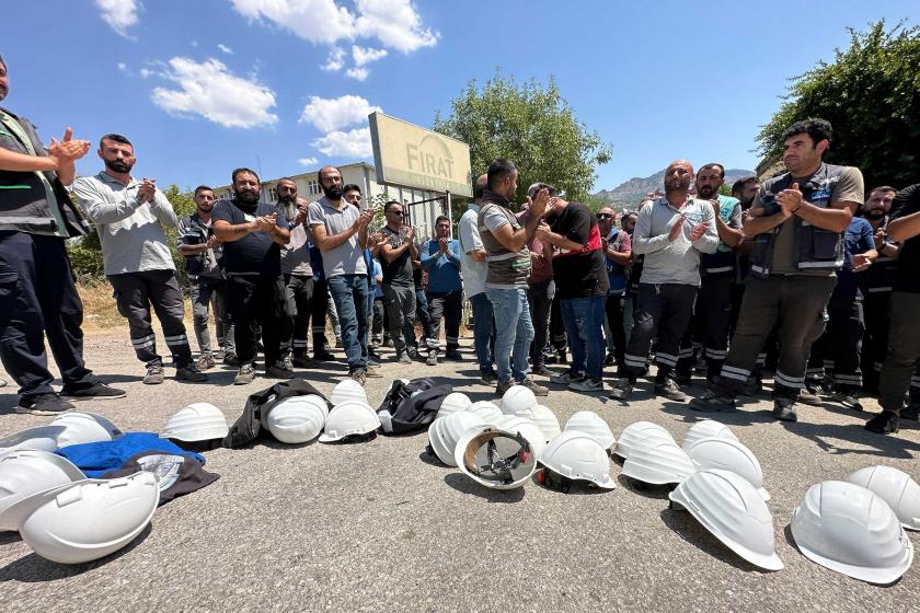 Fırat Aksa Elektrik Hizmetleri AŞ (FEDAŞ) işçileri