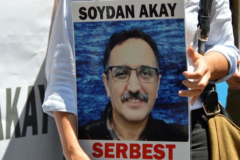 Ağır hasta tutuklu Soydan Akay