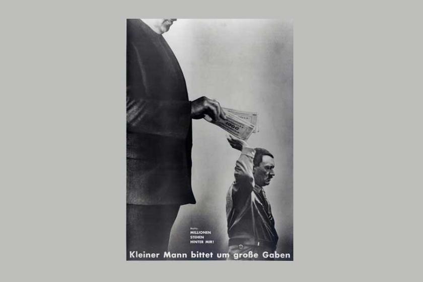 John Heartfield’in kapitalizm-faşizm ilişkisine dair ‘Milyonlar arkamda’ afişi