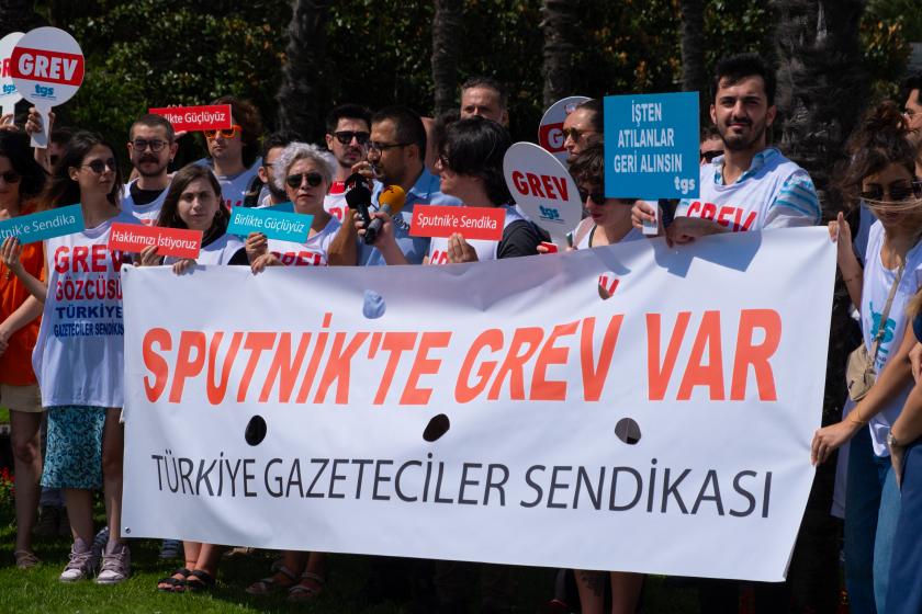 Sputnik Türkiye çalışanları greve gitti