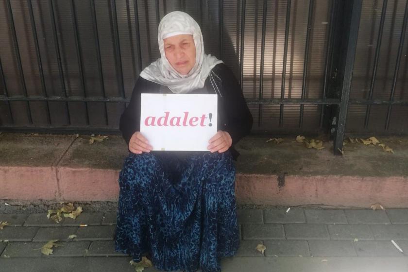 Adalet nöbetindeki Emine Şenyaşar