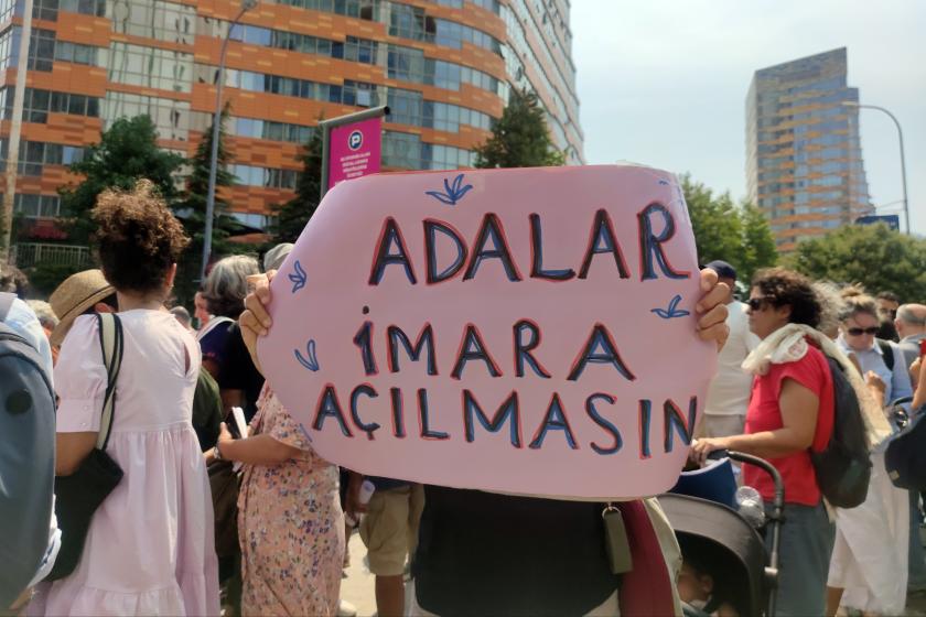 Adalar imar planına karşı açıklama