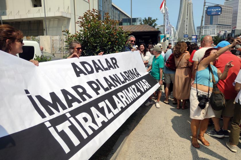 Adalar imar planına karşı açıklama