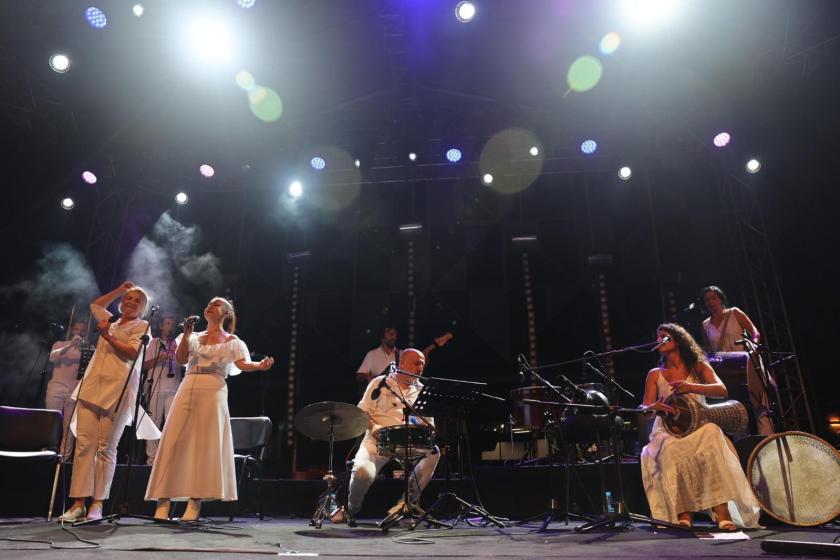 Maltepe Belediyesinin 1 Eylül Dünya Barış Günü için düzenlediği konserden fotoğraf.