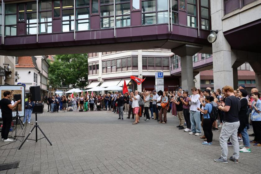 Almanya'da göçmenlere yönelik ayrımcılık protesto edildi