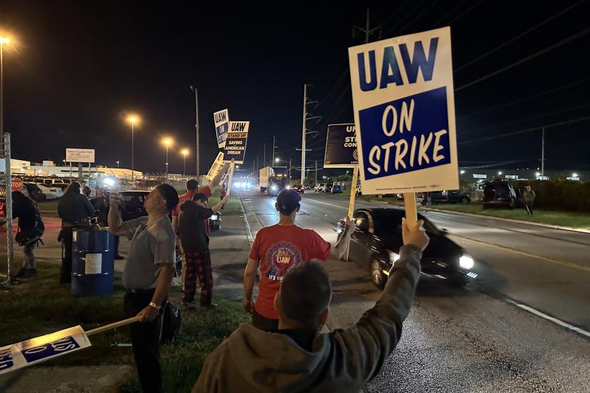 ABD'de otomotiv işçileri grevde