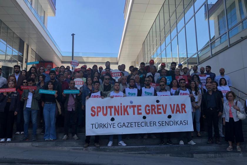 TGS Ankara Şubesi üyeleri