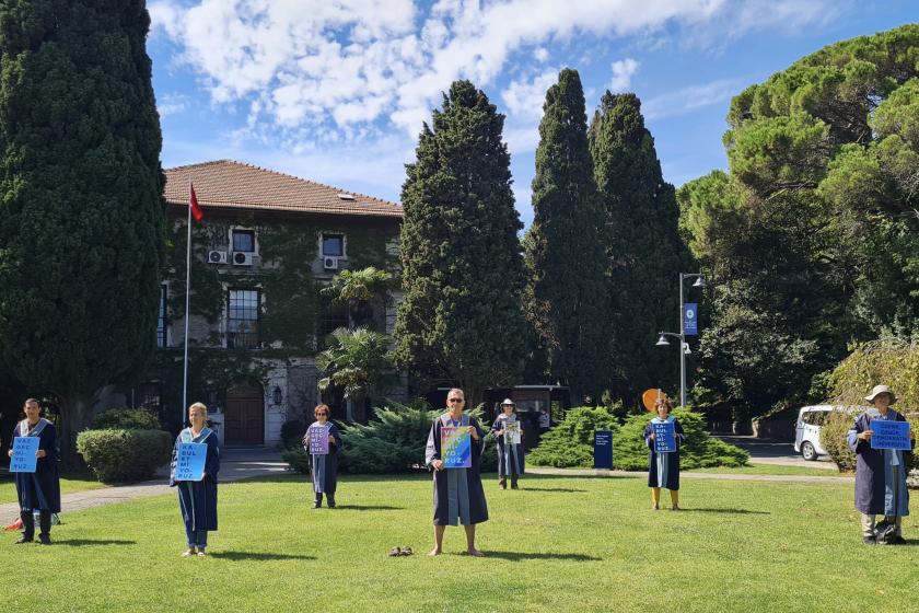 Boğaziçi akademisyen nöbeti