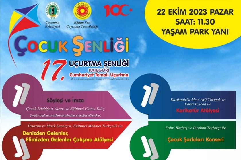 Çaycuma Çocuk Şenliği tanıtım görseli