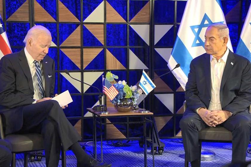 ABD Başkanı Joe Biden ve İsrail Başbakanı Binyamin Netanyahu