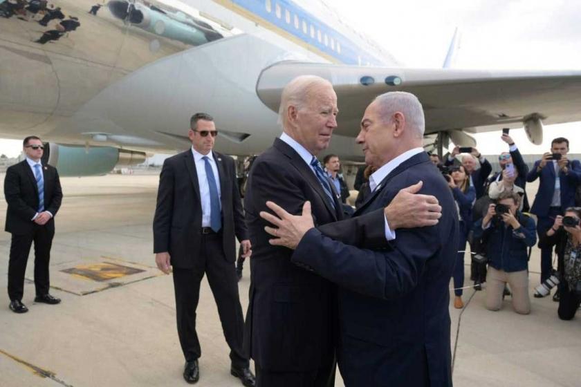 ABD Başkanı Joe Biden ve İsrail Başbakanı Binyamin Netanyahu