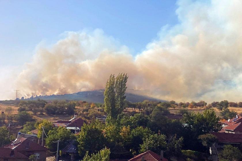 Eskişehir orman yangını