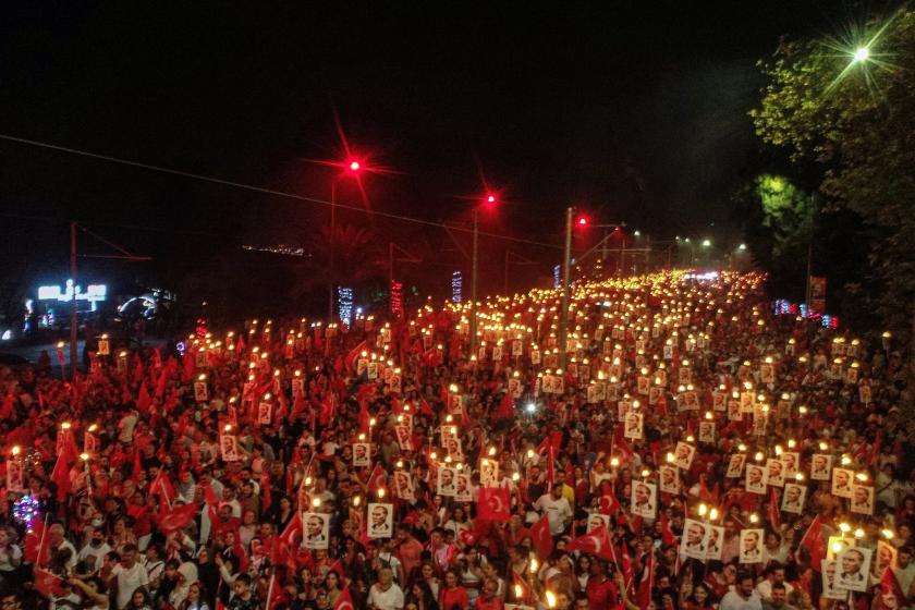 Antalya'da Cumhuriyet Bayramı kutlaması