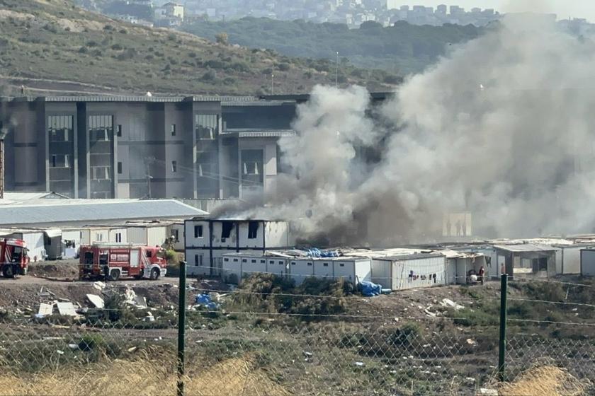 Marmara Üniversitesi Maltepe Kampüsü inşaatında yangın 